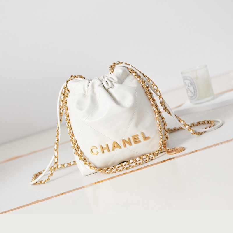 Ch*el bucket bags